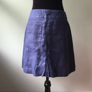 LOFT Blue Skirt